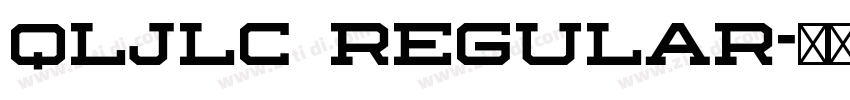 QlJlC Regular字体转换
